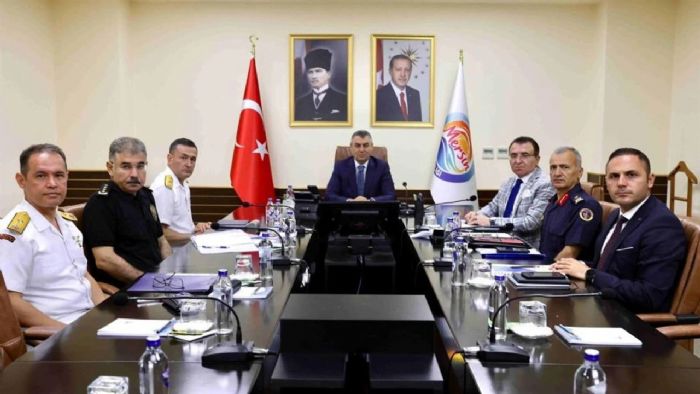 Mersinde Gvenlik ve Asayi Toplants: 857 Aranan Kii Yakaland