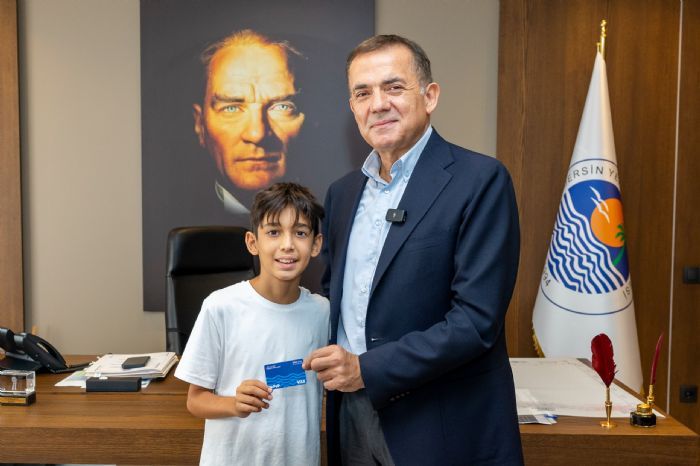 Minik evreci Aras, Bakan zyiit ile lham Dolu Buluma Gerekletirdi