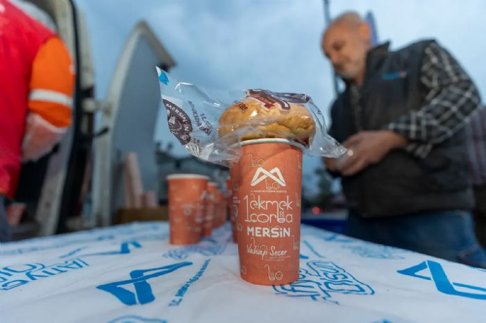 Mersinde 60 Noktada cretsiz orba Datm Balad