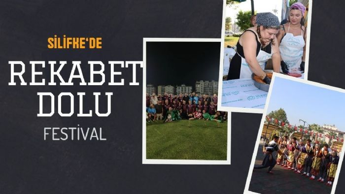 Silifke Festivali Renkli Grntlerle Dolu, Rekabet Hem Sahada Hem Sofrada
