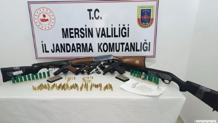 Mersin’de Silah Kaakl Operasyonu