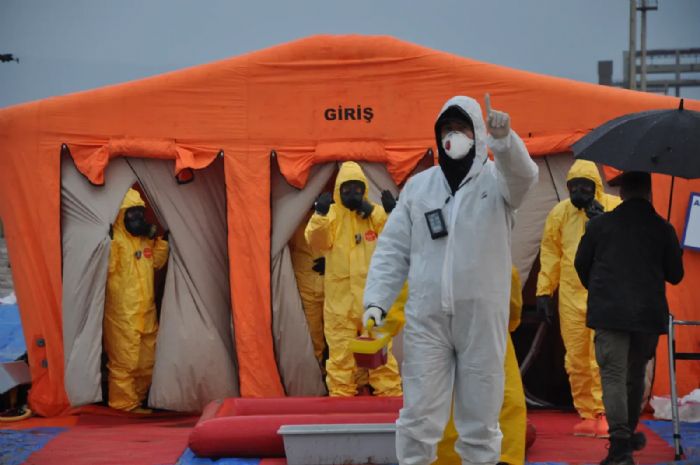 Mersinde gereini aratmayan tatbikat: Akkuyu NGS senaryosuyla radyasyon alarm test edildi